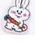 水森亜土 キーホルダー うさぎにんじん 日本製