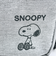 スヌーピー ミニショルダーバッグ グレー SNOOPY