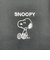 スヌーピー ショルダーバッグ 帆布 ブラック SNOOPY