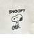 スヌーピー ショルダーバッグ 帆布 アイボリー SNOOPY