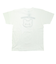 サンリオ はなまるおばけ パステルPOP アップリケTシャツ(M) ホワイト アパレル Sanrio