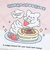 サンリオ はなまるおばけ キルティングポーチ パンケーキ 日本製 Sanrio
