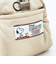 スヌーピー 2WAYショルダーバッグ マットベージュ ROOTOTE ルートート コラボ SNOOPY