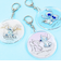 ディズニー スティッチ＆スクランプ(後ろ姿) 水彩 スライドアクリルキーホルダー Disney