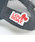 サンリオ ハローキティ × LOVEBOAT(ラブボート) メッシュキャップ ロゴ 帽子 Sanrio