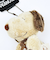 スヌーピー＆ベア マスコット (ブラウン) キーホルダー SNOOPY