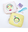 コジコジ スクエアサガラ刺繍ポーチ イエロー