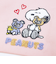 スヌーピー サガラ刺しゅう巾着 パステル SNOOPY