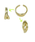 すみっコぐらし ざっそう イヤーカフ ゴールド アクセサリー すみっこ