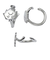 すみっコぐらし ざっそう イヤーカフ シルバー アクセサリー すみっこ