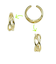 すみっコぐらし たぴおか イヤーカフ ゴールド アクセサリー すみっこ