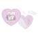 エスターバニー（Esther Bunny） ハート型ミラーコーム(リボンバニー＆クリームバニー) 日本製