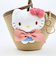 サンリオ ハローキティ ぬいぐるみ付かご風バッグ かごバッグ Sanrio