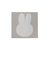 ミッフィー miffy スクエアメモ (グレー) 文具 日本製 フェイスシリーズ