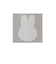 ミッフィー miffy スクエアメモ (グレー) 文具 日本製 フェイスシリーズ