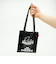 スヌーピー ミニトートバッグ ブラック PEANUTS 75th ROOTOTE ルートート コラボ SNOOPY