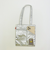 スヌーピー ミニトートバッグ シルバー PEANUTS 75th ROOTOTE ルートート コラボ SNOOPY