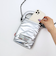 スヌーピー 2WAYミニショルダーバッグ シャイニーシルバー ROOTOTE ルートート コラボ SNOOPY