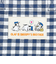 スヌーピー オラフ ランチトートバッグ ネイビーチェック SNOOPY
