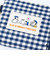 スヌーピー オラフ ミニウォレット財布 ネイビーチェック SNOOPY