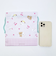 mikko illustrations ミッコ 巾着(M) ピンク 日本製