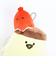 お文具さんといっしょ プリンさん 朝ごはん ぬいぐるみキーホルダー