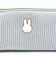 ミッフィー miffy ペンケース (グレー) 筆箱 文具 フェイスシリーズ