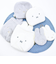 ミッフィー miffy ポーチ (グレー) フェイスシリーズ