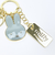 ミッフィー miffy キーリング (グレー) フェイスシリーズ