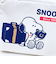 スヌーピー enjoy your trip ミニスクエアポーチ SNOOPY