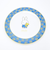 ミッフィー miffy 70th 記念プレート ブルー 食器 日本製