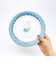 ミッフィー miffy 70th 記念プレート ブルー 食器 日本製