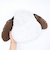 スヌーピー フェイスクッション モカ SNOOPY