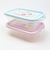 サンリオキャラクターズ 抗菌シールボックス(M) 2P ランチ 日本製 なりきり食べ物シリーズ Sanrio