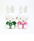 ミッフィー miffy シリコンがまぐちポーチ 3D POCHI グリーン ポーチ