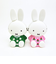 ミッフィー miffy シリコンがまぐちポーチ 3D POCHI グリーン ポーチ