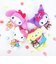 サンリオ ハローキティ × クッピーラムネ マスコット キーホルダー Sanrio