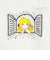 水森亜土 ワンポイント柄 ハイネック半袖Tシャツ(LL) ホワイト アパレル