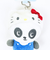 サンリオ ハローキティ × パンシェル ミニぬいぐるみ キーホルダー Sanrio