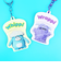 ホイッピ&ラッピ ラッピ パカッとアクリルキーホルダー Whippi＆Wrappi
