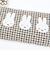 ミッフィー miffy スリムポーチ (アイボリー) キルティングチェックシリーズ
