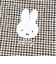 ミッフィー miffy トートバッグ (アイボリー) キルティングチェックシリーズ