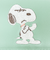 スヌーピー コンパクト三つ折財布 グリーン SNOOPY
