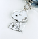 スヌーピー コンパクト三つ折財布 グリーン SNOOPY