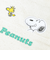 スヌーピー ウッドストック＆スヌーピー ふっくらアップリケミニトートバッグ SNOOPY