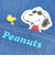 スヌーピー ジョークール＆ウッドストック ふっくらアップリケミニトートバッグ SNOOPY