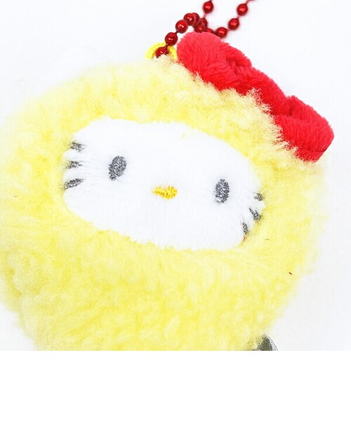 サンリオ ハローキティ なりきり食べ物 ぬいぐるみキーホルダー Sanrio
