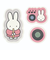 ミッフィー miffy フレークシール (ピンク) 文具 MIFFY＆MUSICシリーズ