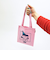 スヌーピー ルーシー ミニトートバッグ ピンク PEANUTS 75th ROOTOTE ルートート SNOOPY