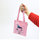 スヌーピー ルーシー ミニトートバッグ ピンク PEANUTS 75th ROOTOTE ルートート SNOOPY